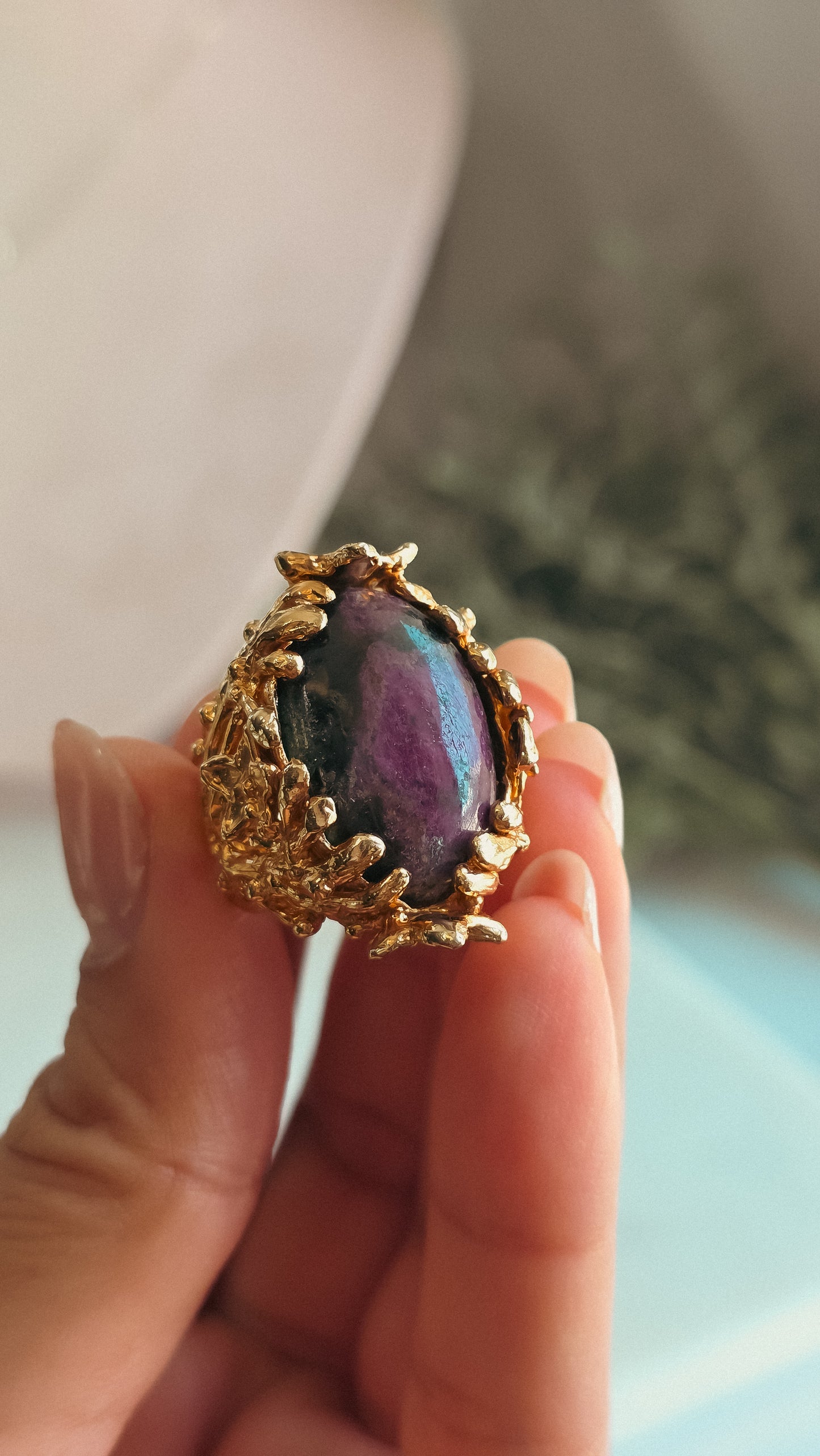 Anillo árbol flor de cerezo