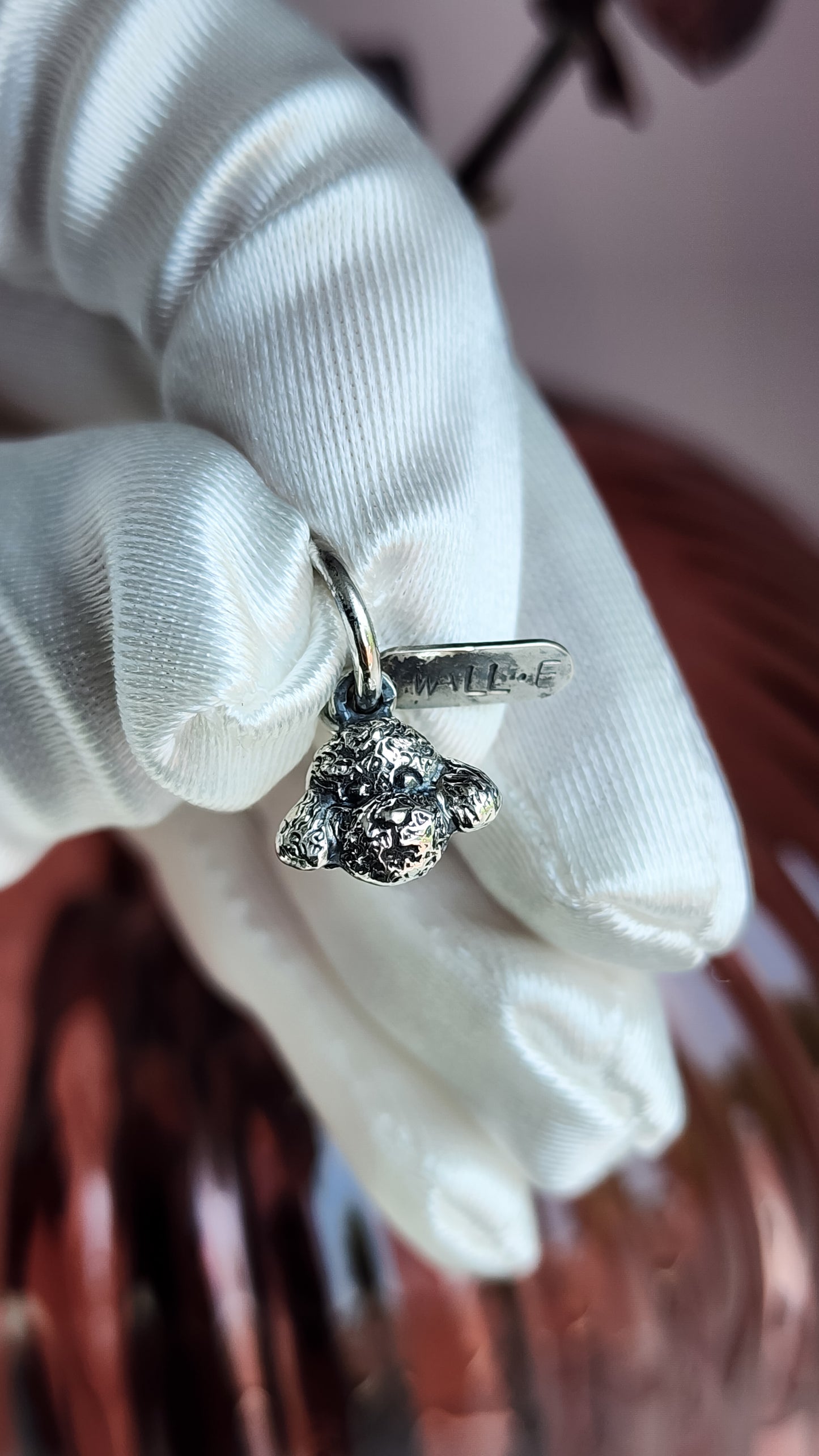 Charm personalizado de tu perrito o gatito carita mini